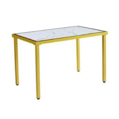 Oval dining table with 4 lotus chairs