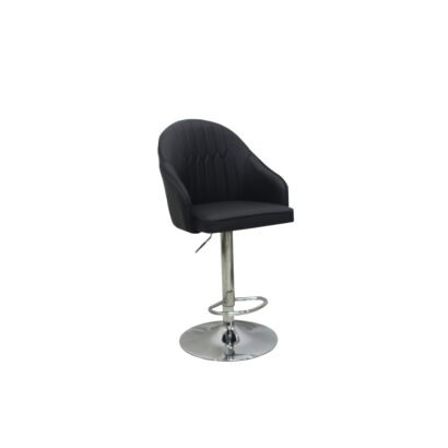 MILO BAR STOOL BLACK PU (2)